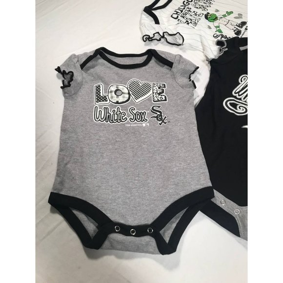 Genuine Merchandise Chicago White Sox Onesie Set 6/9 Months - Picture 2 of 9